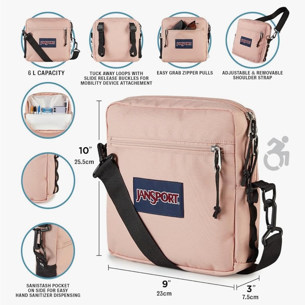 NWT Jansport Adaptive Collection Accessory Bag 👛 - Picture 3 of 6